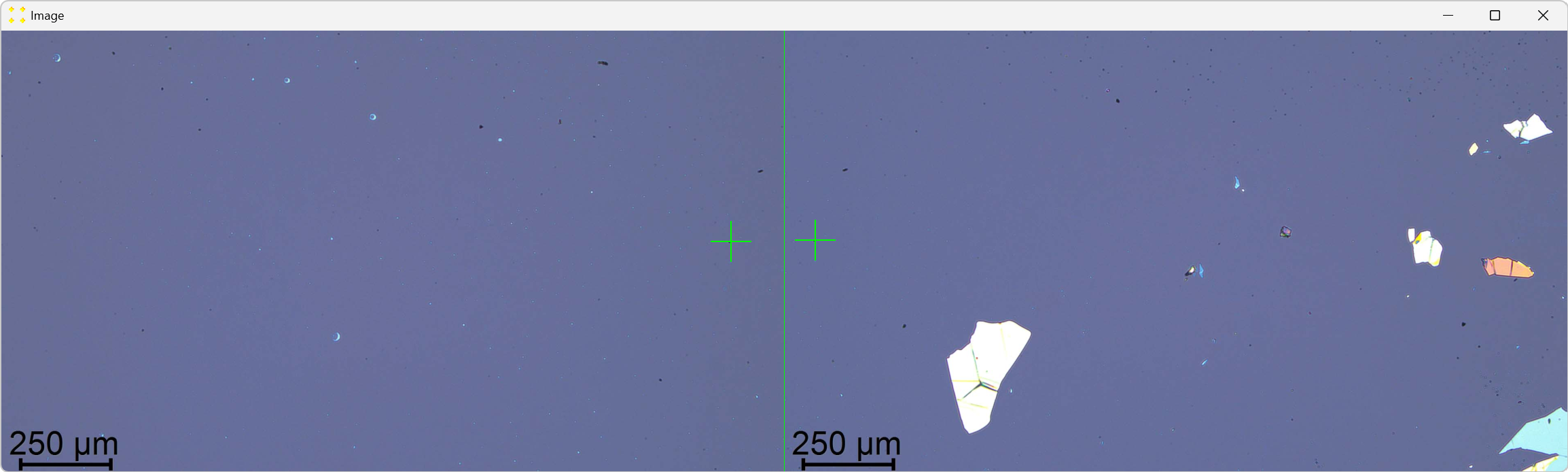 Placement of marks on common features